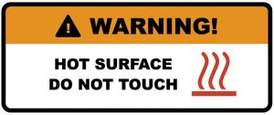 durable labels for warnings